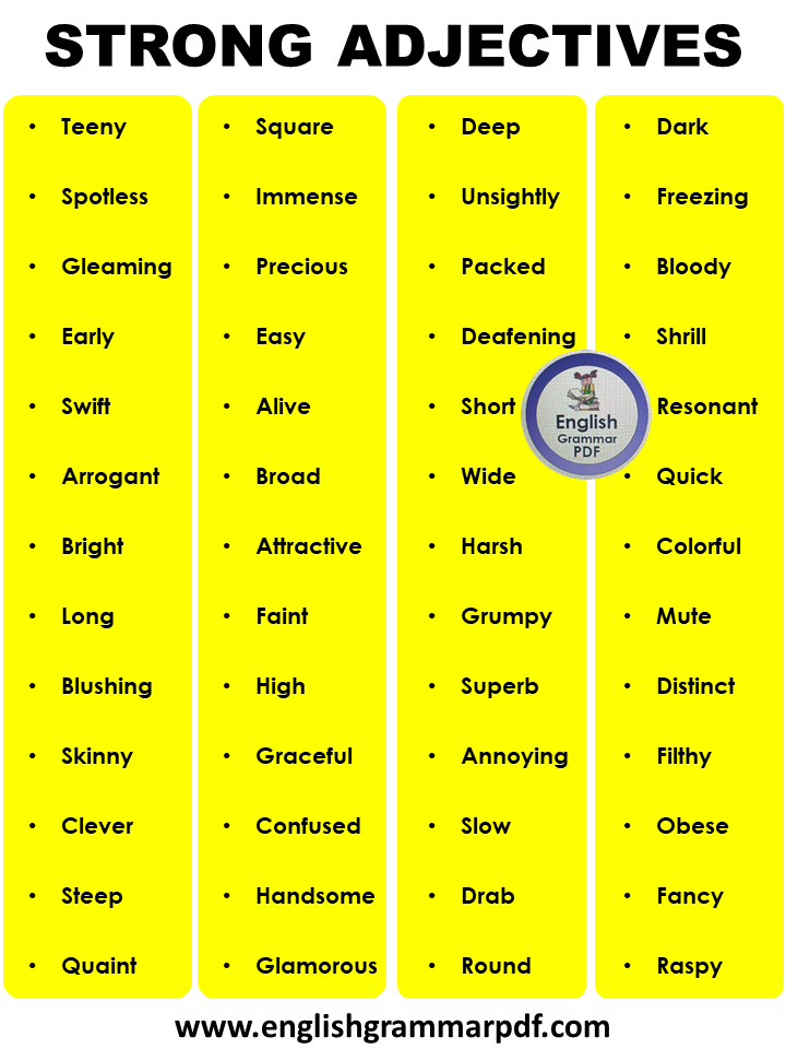 20 adjectives. Strong adjectives список. Extreme adjectives в английском. Base and strong adjectives таблица. Base adjectives и strong adjectives что это.