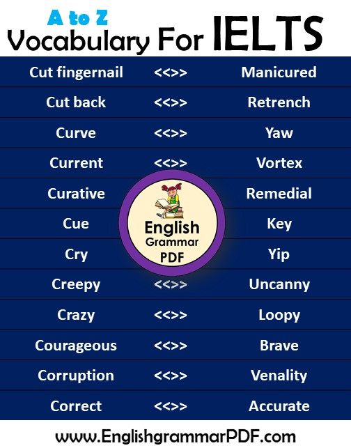 ielts vocabulary words (3)