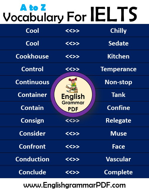 ielts vocabulary words (4)