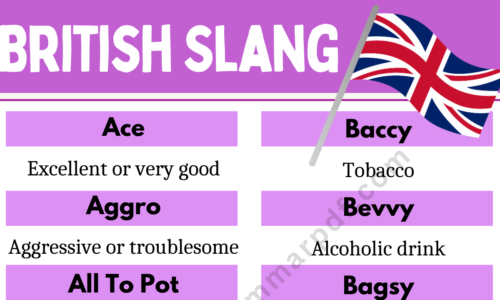 150+ British Slang Words With Meanings