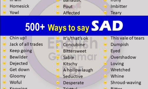 What’s another word for SAD? 500+ Sad synonyms list