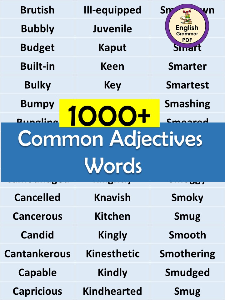 top-200-adjectives-used-in-english-vocabulary-for-speaking-eslbuzz