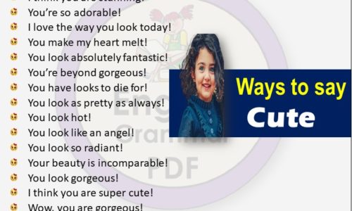 What is another word for Cute? | 50+ different ways