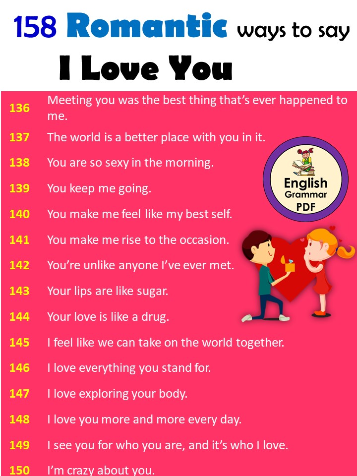 best ways to say i love you