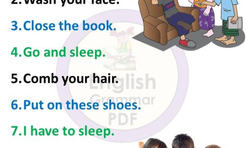 10 Simple Sentences for Kids in English