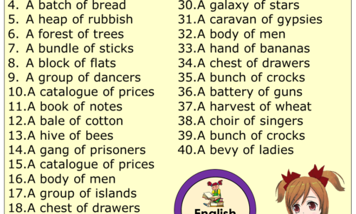 40 Examples of Collective Nouns in English