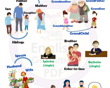 family tree relationship names Archives - English Grammar Pdf