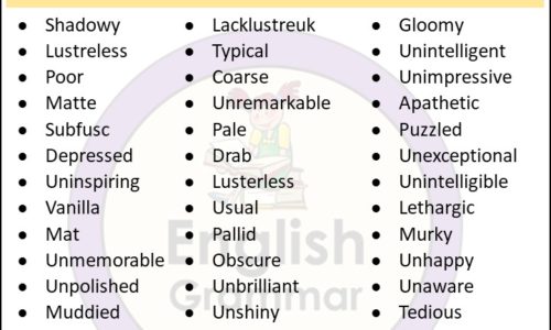 Opposite of Bright |Antonyms of Bright, Meaning and Example sentences in English PDF