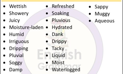 Opposite of Dry |Antonyms of Dry, Meaning and Example sentences in English PDF