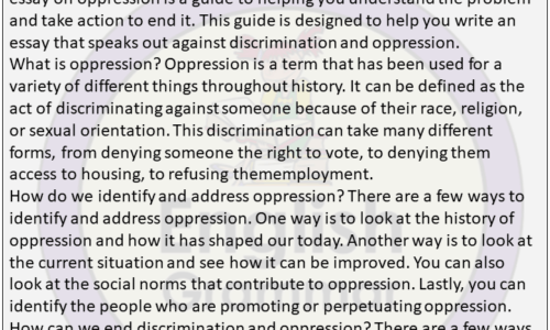 Реферат: Oppression And Madness Essay Research Paper Oppression