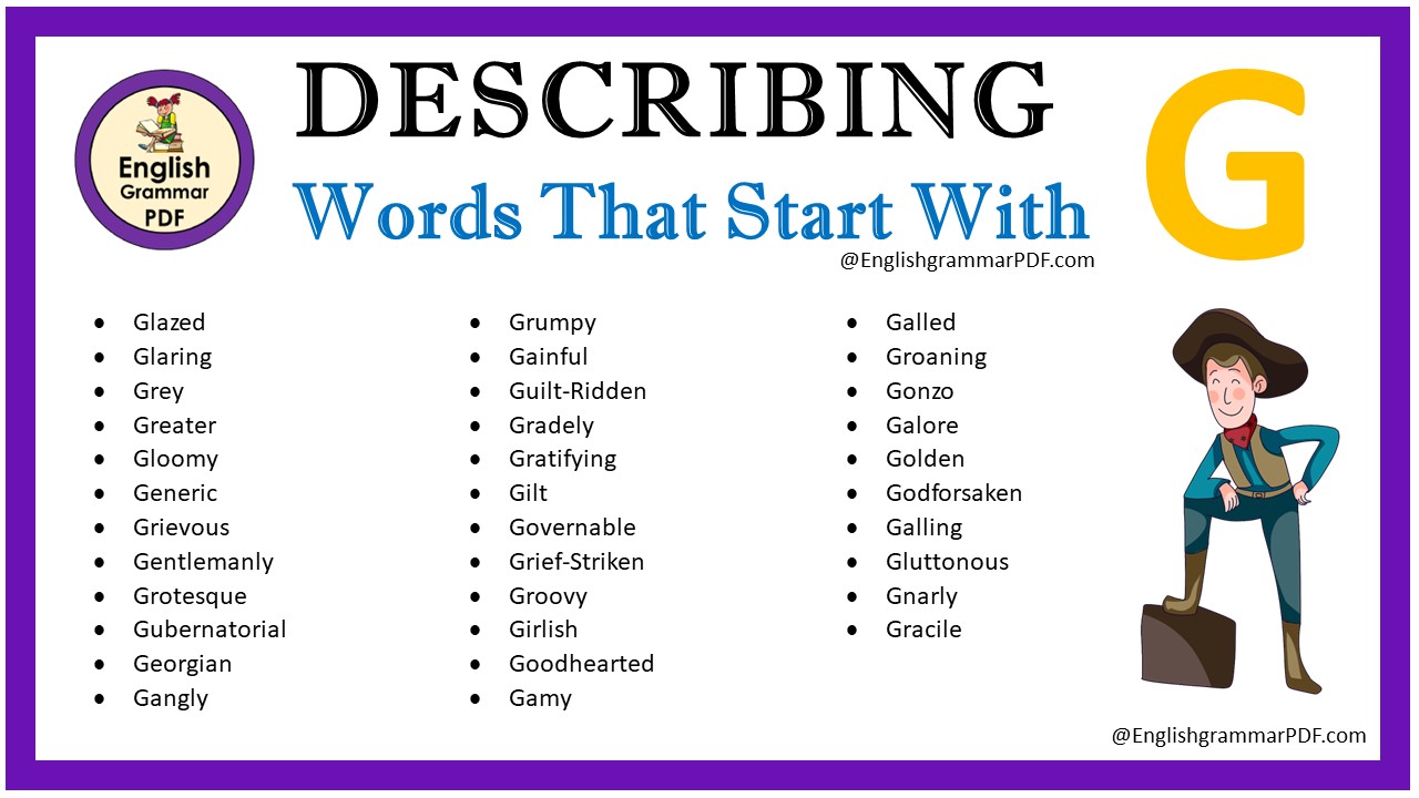 Positive Describing Words That Start With L