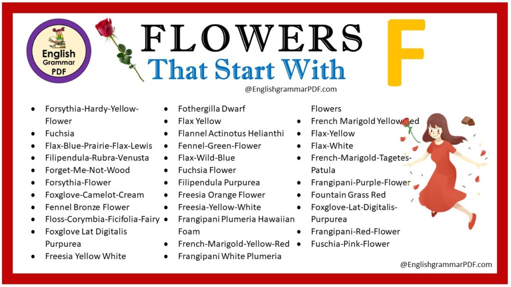 flowers that start with f