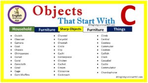 objects starting with c