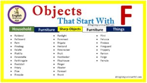 objects starting with f