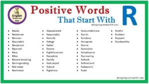 positive words that start with r