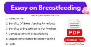 Essay on Breastfeeding