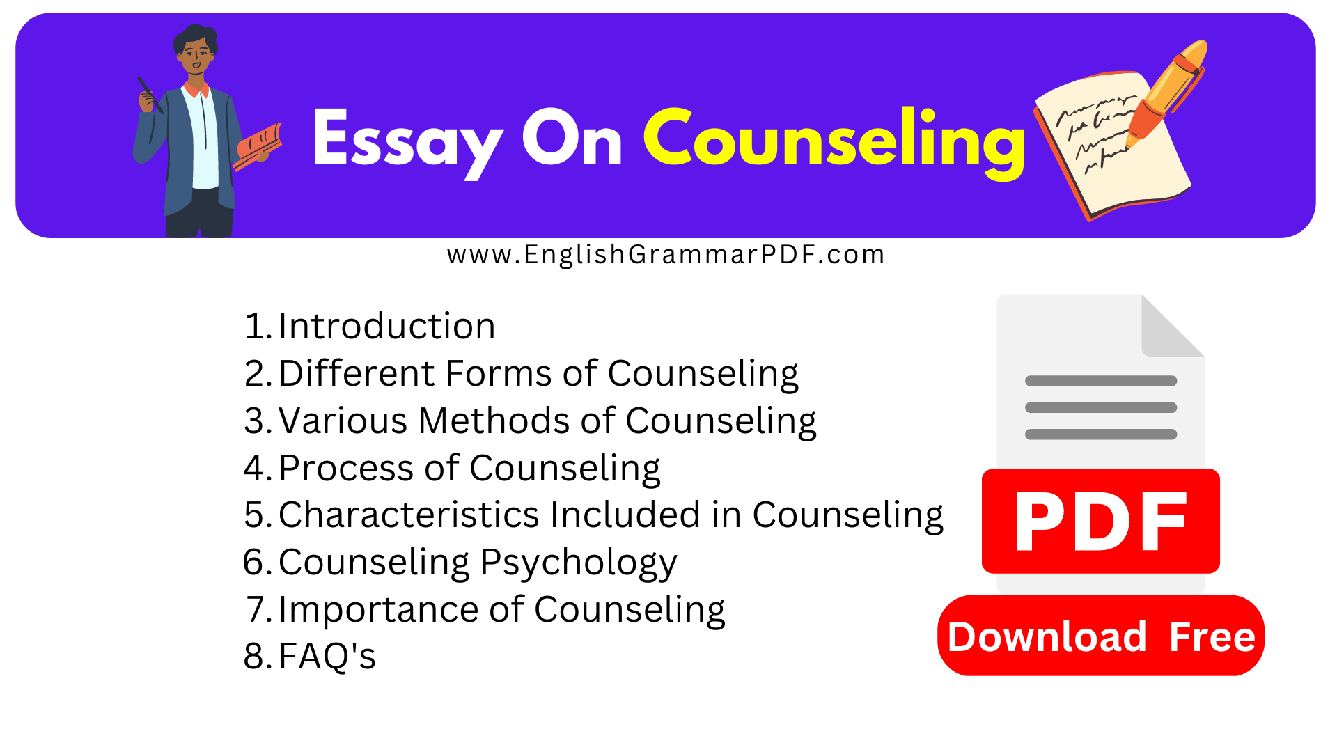Essay On Counseling