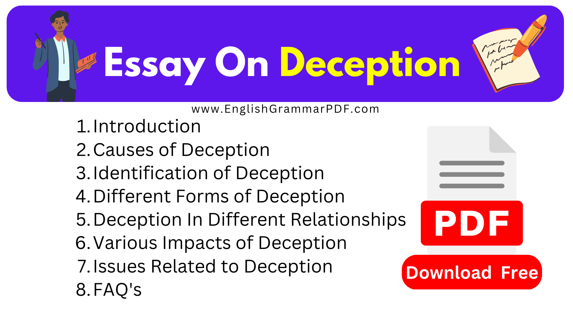 Essay On Deception
