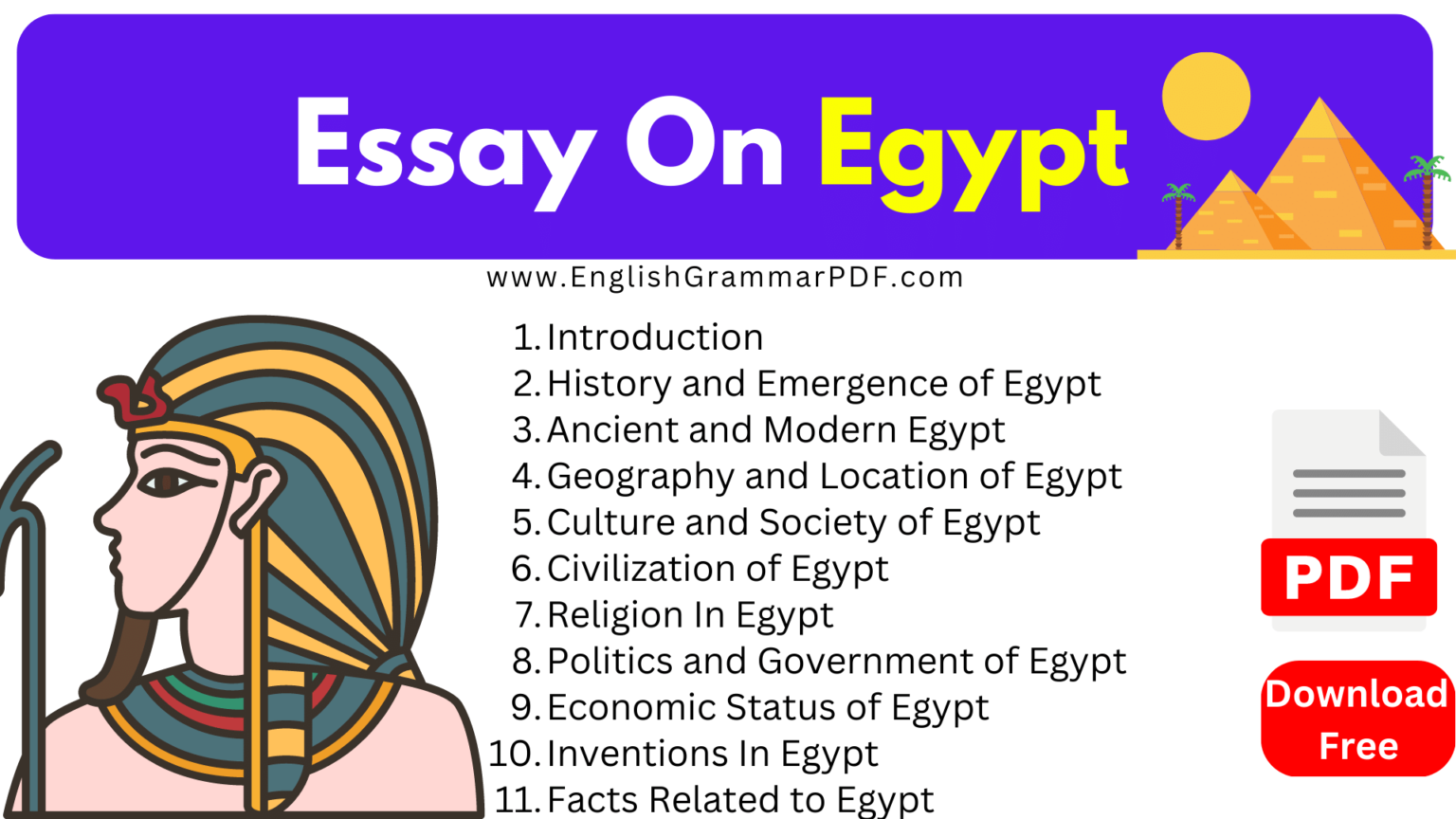 how to improve tourism in egypt essay