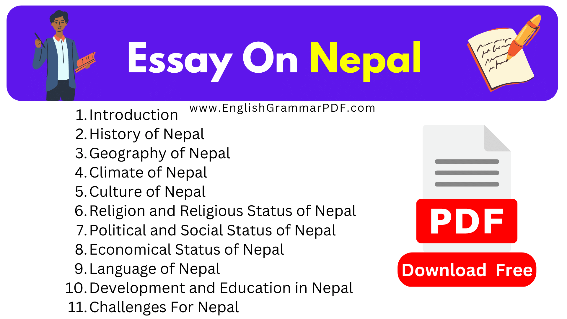 Essay On Nepal