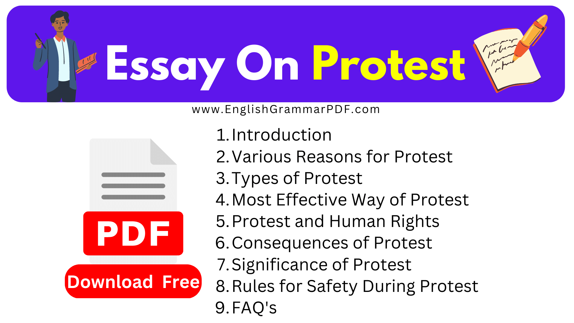 Essay On Protest