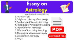 Essay on Astrology