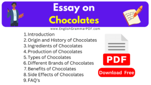 Essay on Chocolates