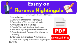 Essay on Florence Nightingale