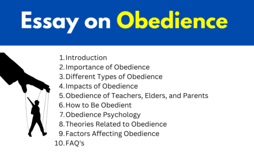 1600 Words Essay On Obedience (Free Essays)