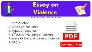 Essay on Violence