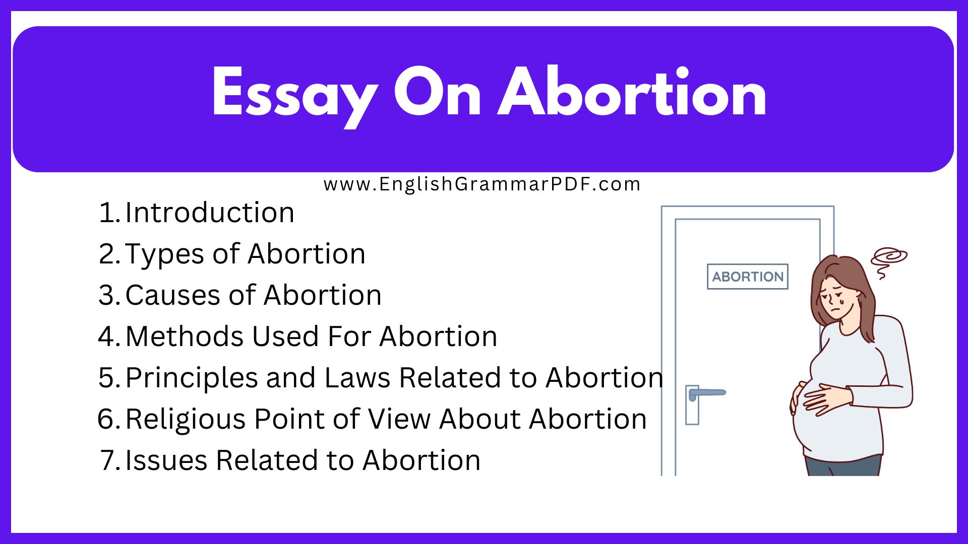 Essay On Abortion