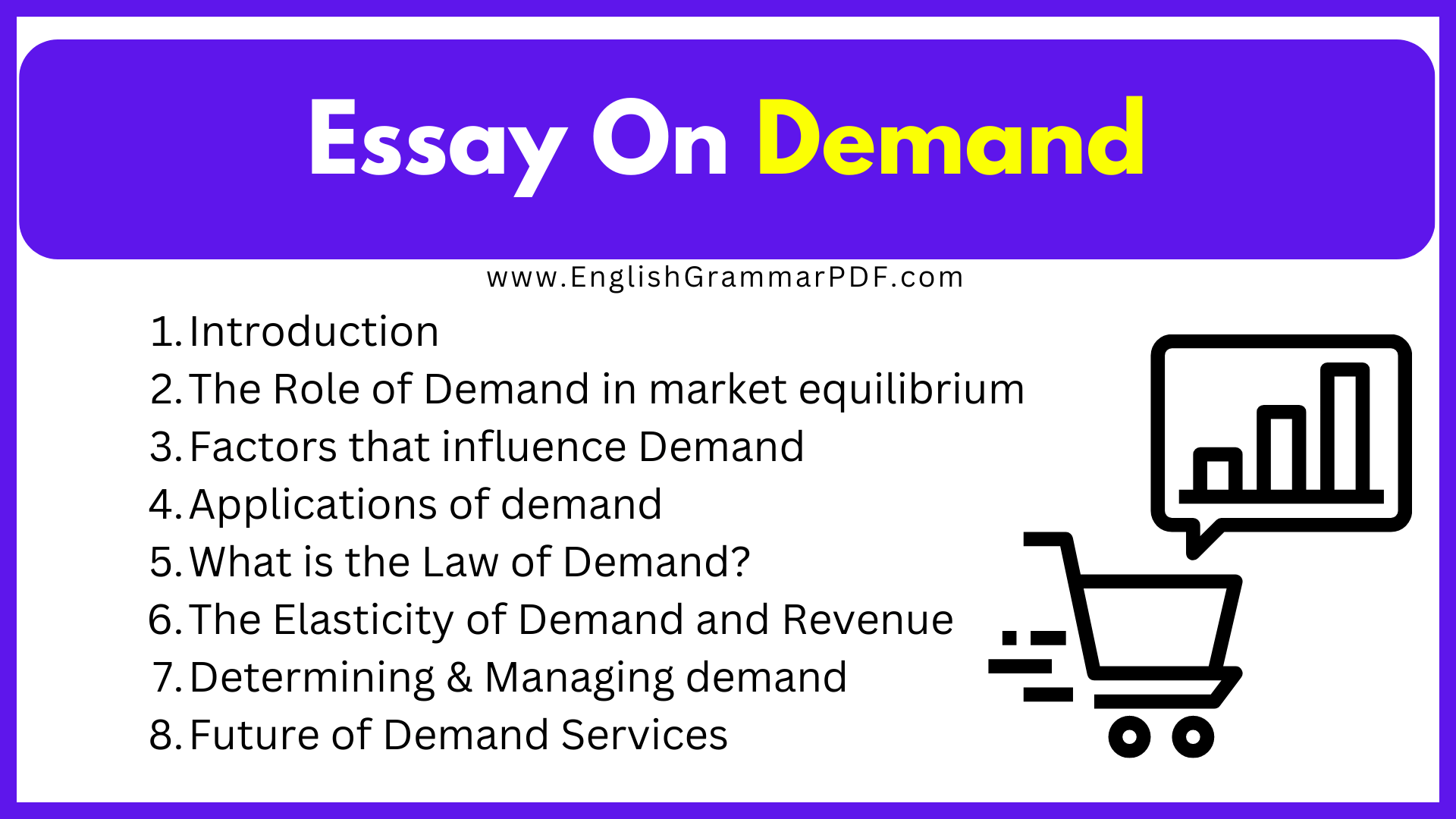 Essay On Demand