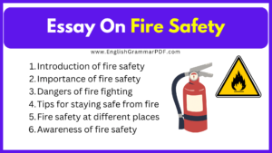 Essay On Fire Safety