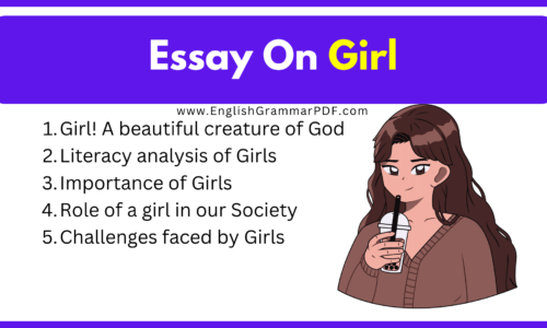 Comprehensive Essay On Girl For All (Free English Essay)