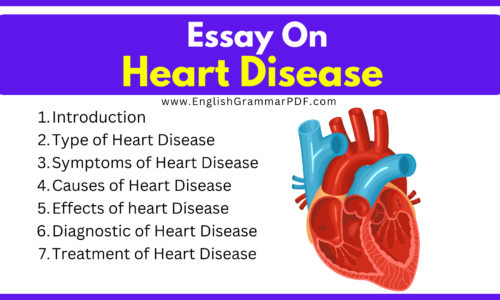 Essay On Heart Disease (Free English Essays)