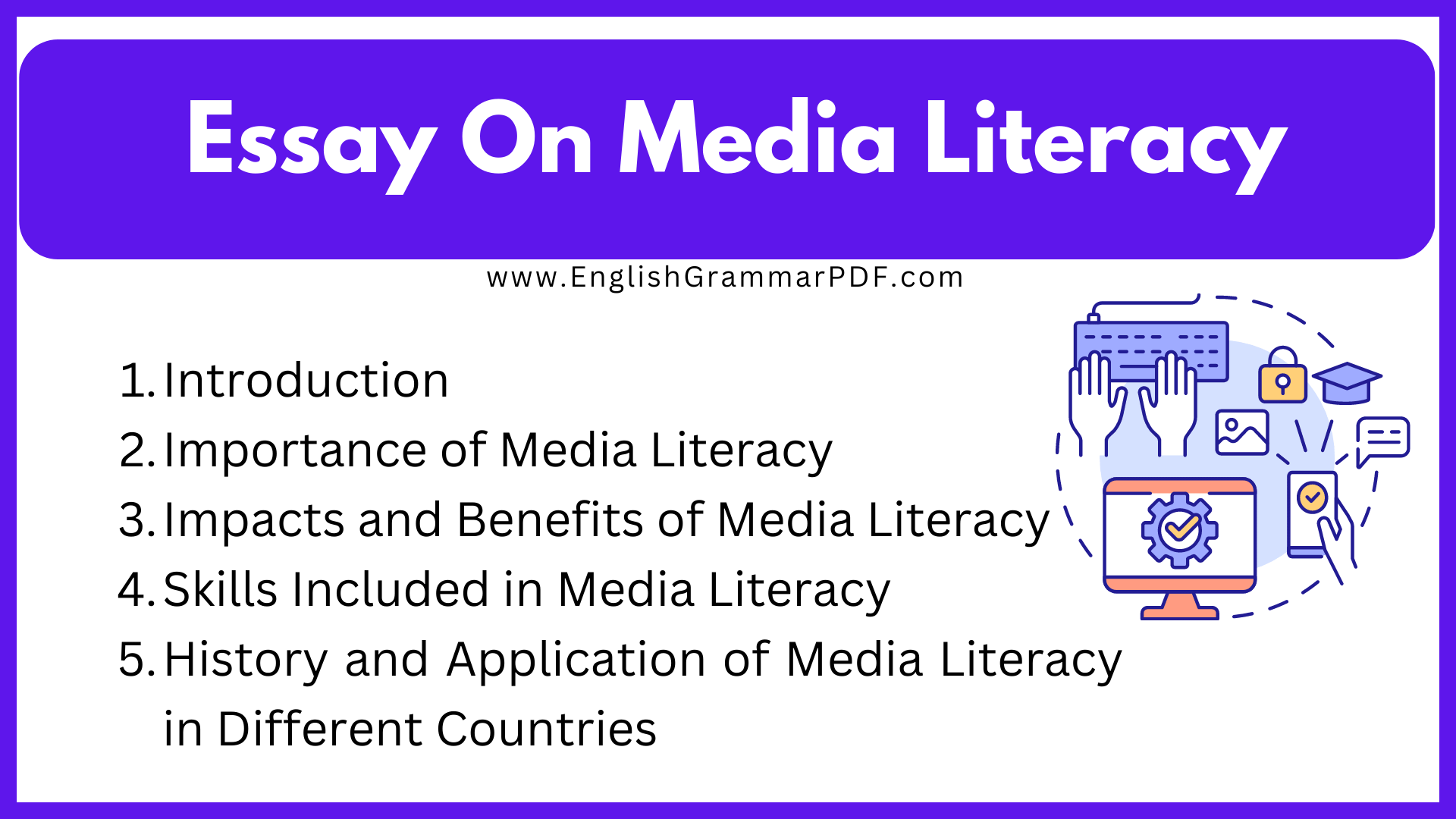 Essay On Media Literacy