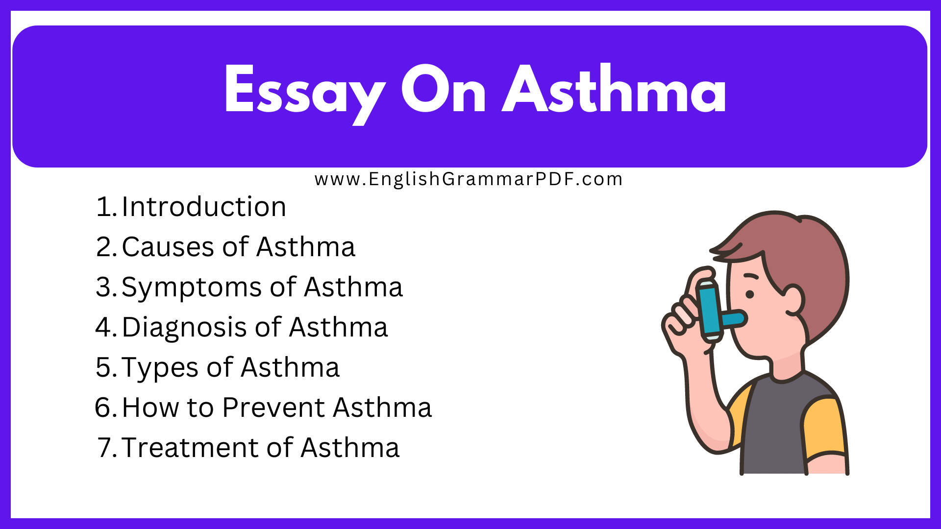 Essay On asthma
