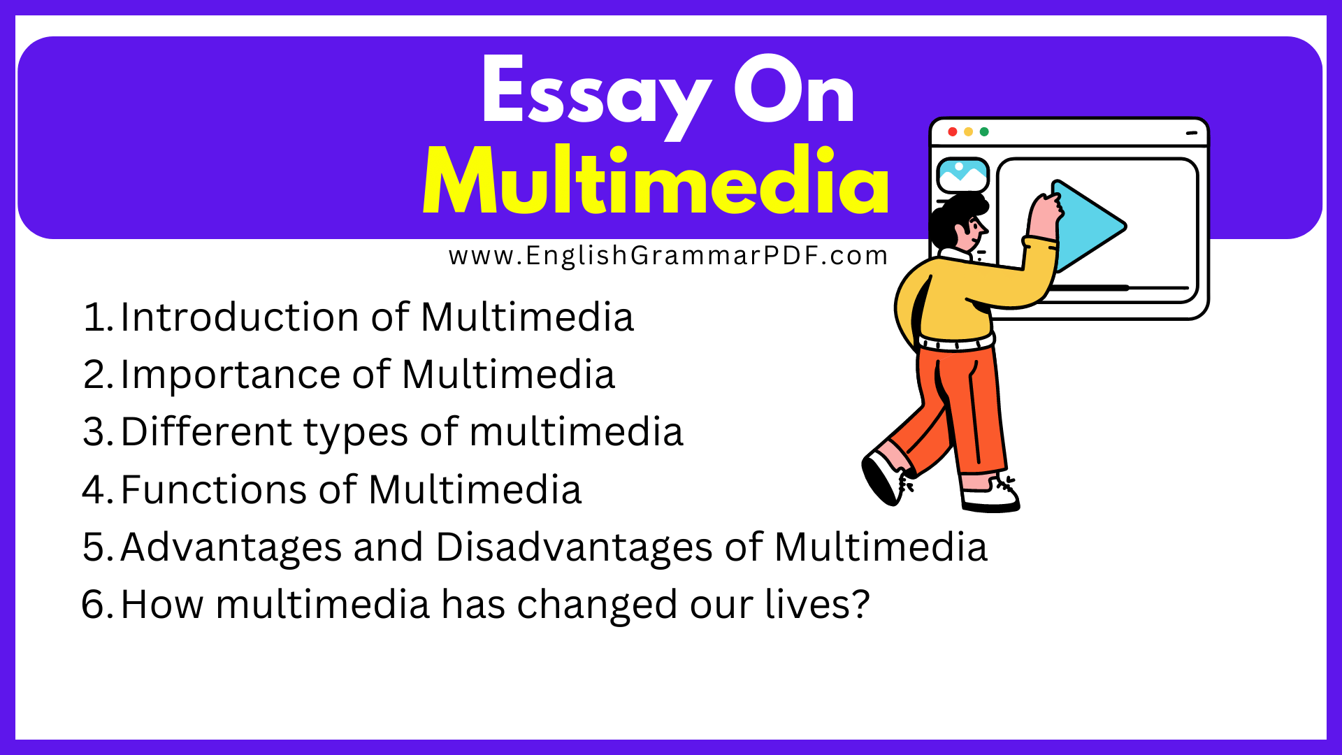 Essay On Multimedia