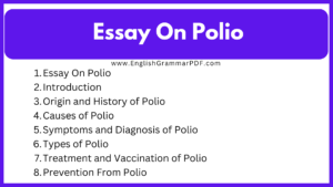 Essay On Polio