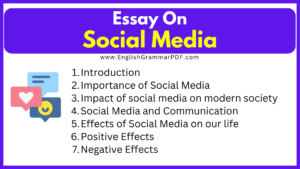 Essay On Social Media