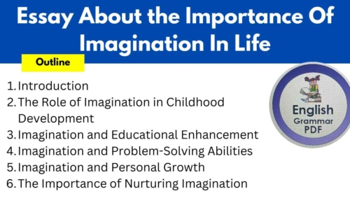 500 Words Essay About the Importance Of Imagination In Life