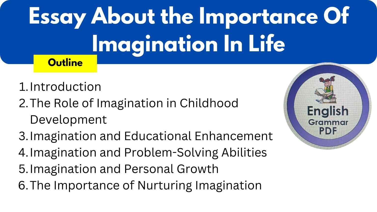 Essay About the Importance Of Imagination In Life