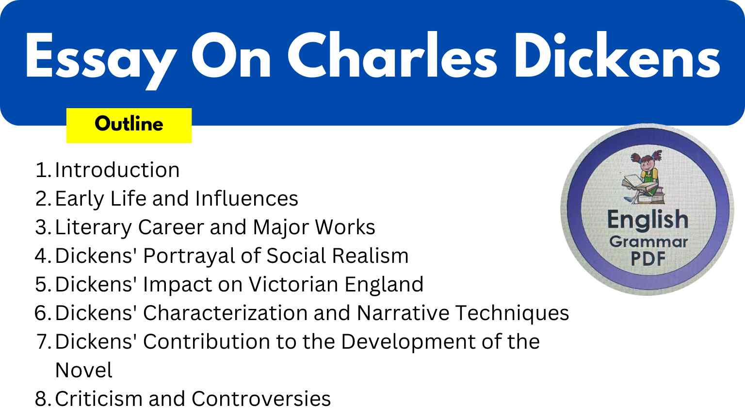 Essay On Charles Dickens