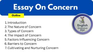 Essay On Concern