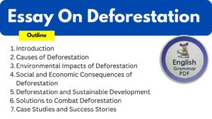 Essay On Deforestation