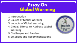 Essay On Global Warming