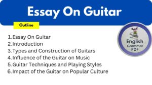 Essay On Guitar