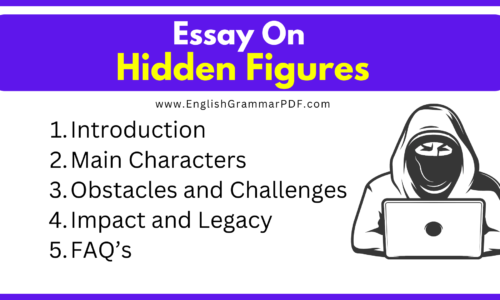 Essay On Hidden Figures (Free English Essays)