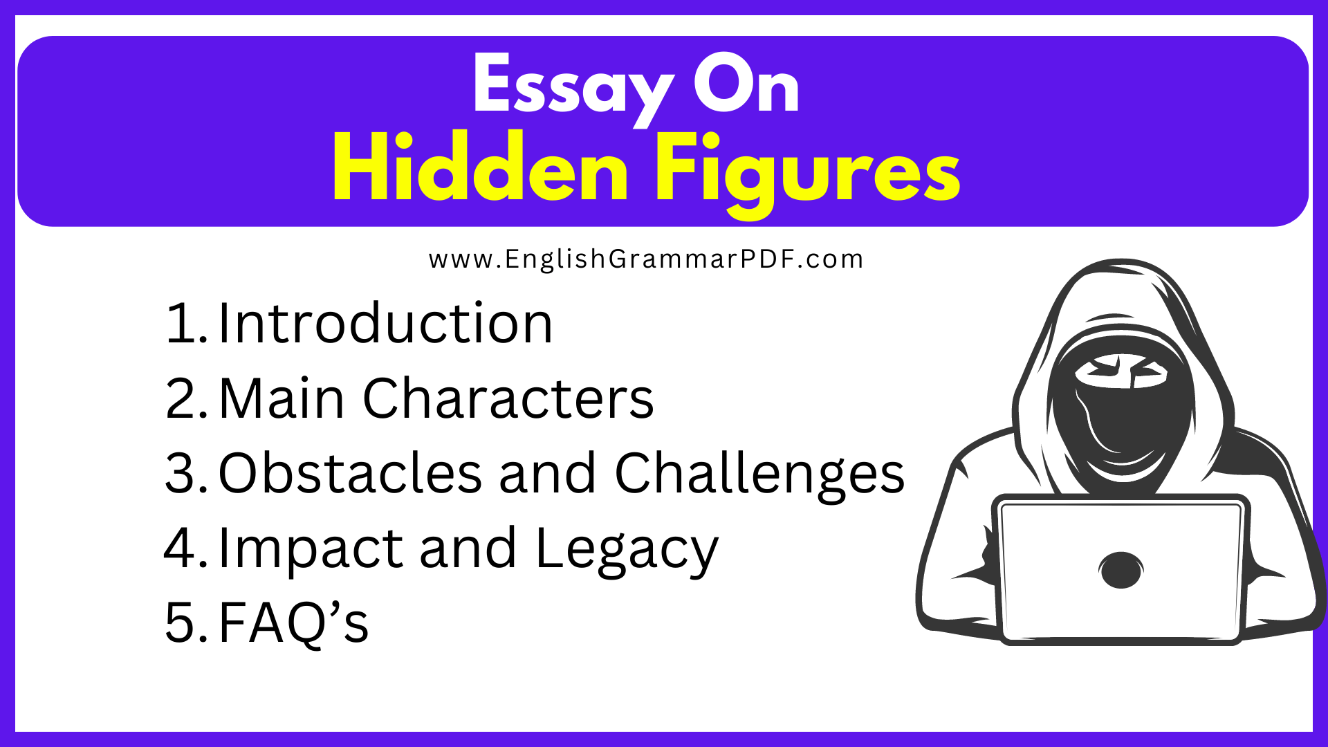 Essay On Hidden Figures