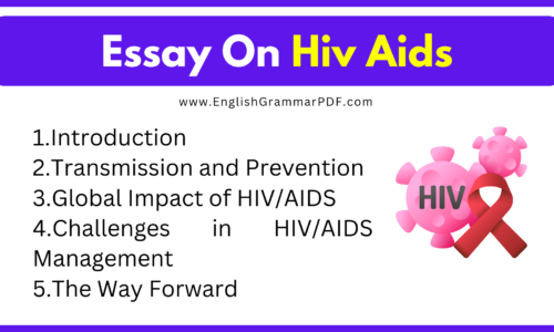 500+ Words Essay On Hiv Aids -Download Free PDF